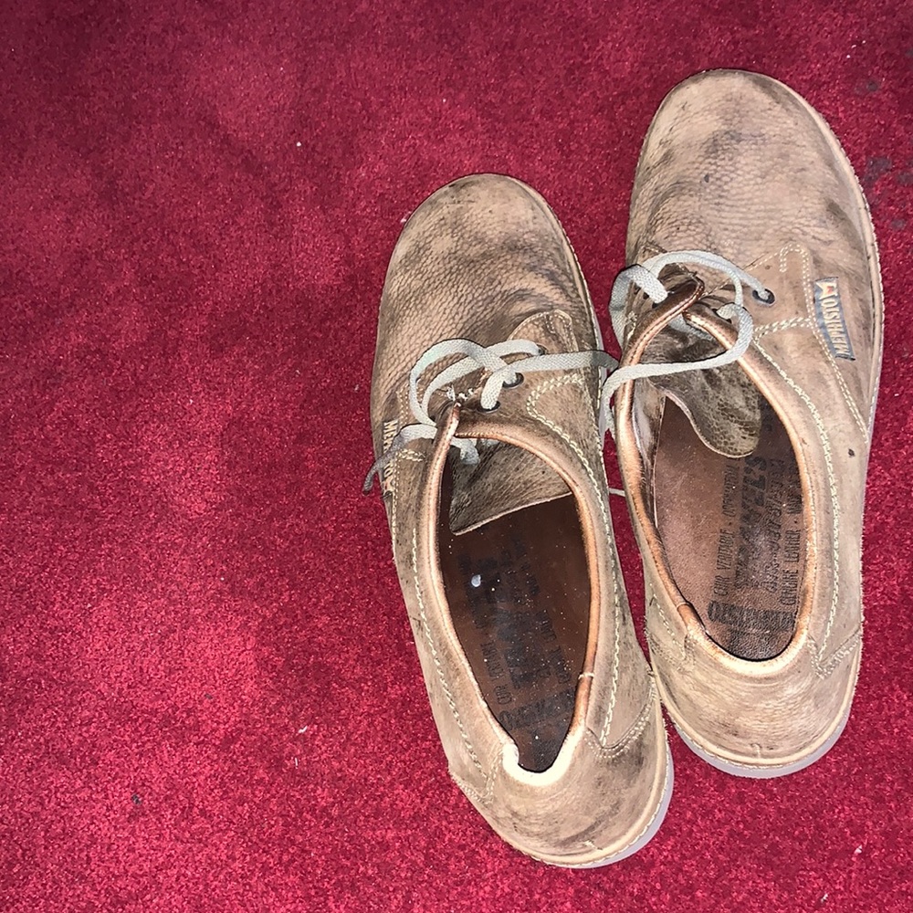 MEPHISTO VANTAGE SOFT CUSHION SOLE LEATHER MENS SHOE. Fair condition. Mens 12.5